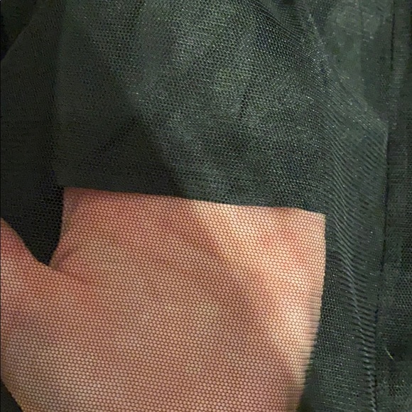 BCBGMaxAzria taffeta beaded dress in black sz 4 - Picture 4 of 9